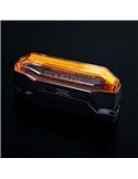 Luces de advertencia LED naranjas FIREFLY SEE ME, 145W, con tecnología flotante, 102x23x42,5mm, IP67