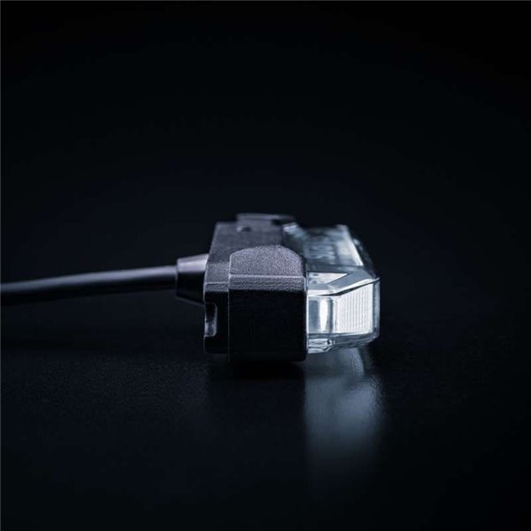 Luz de posição LED dupla FIREFLY SEE ME: branca/âmbar, tecnologia flutuante, 2 W, 102 x 23 x 42,5 mm, IP67