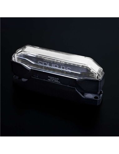 Feu de position double LED FIREFLY SEE ME : blanc/ambre, technologie flottante, 2 W, 102 x 23 x 42,5 mm, IP67