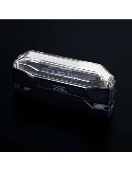 Luz de posición LED doble: blanca/ámbar FIREFLY SEE ME, tecnología flotante, 2W,  102x23x42,5mm, IP67