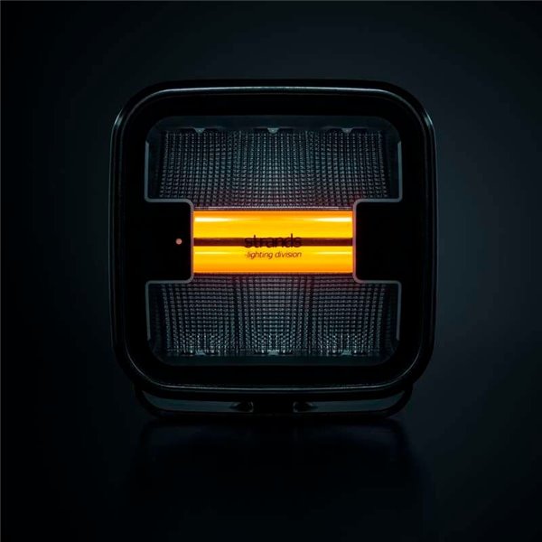 Luz de trabajo LED calefactada SIBERIA XP HEAT para climas fríos, 70W 370Lm 5700K, alcance 68m