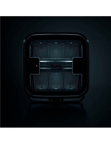 Luz de trabajo LED calefactada SIBERIA XP HEAT para climas fríos, 70W 370Lm 5700K, alcance 68m