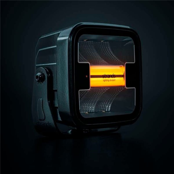 SIBERIA XP HEAT Luz de trabalho LED aquecida para climas frios, 70 W, 370 Lm, 5700 K, alcance de 68 m