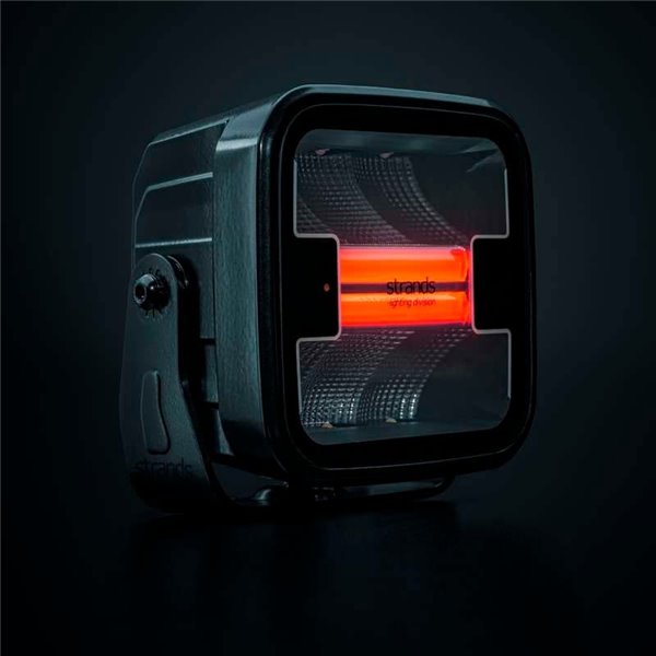 SIBERIA XP HEAT Luz de trabalho LED aquecida para climas frios, 70 W, 370 Lm, 5700 K, alcance de 68 m