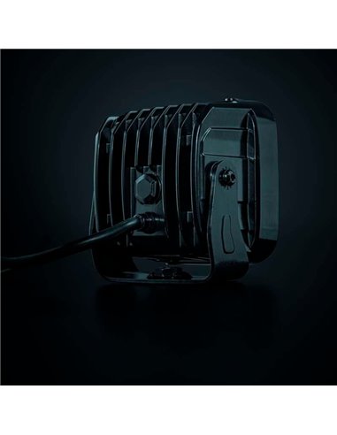 SIBERIA XP HEAT Luz de trabalho LED aquecida para climas frios, 70 W, 370 Lm, 5700 K, alcance de 68 m