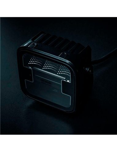 Luz de trabajo LED calefactada SIBERIA XP HEAT para climas fríos, 70W 370Lm 5700K, alcance 68m