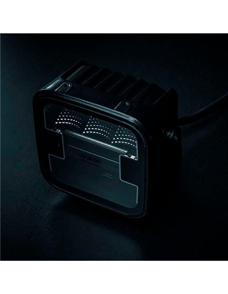 Luz de trabajo LED calefactada SIBERIA XP HEAT para climas fríos, 70W 370Lm 5700K, alcance 68m