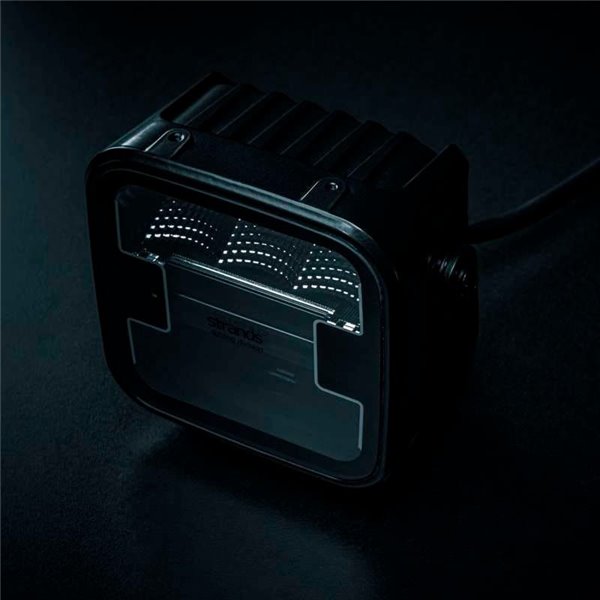 Luz de trabajo LED calefactada SIBERIA XP HEAT para climas fríos, 70W 370Lm 5700K, alcance 68m