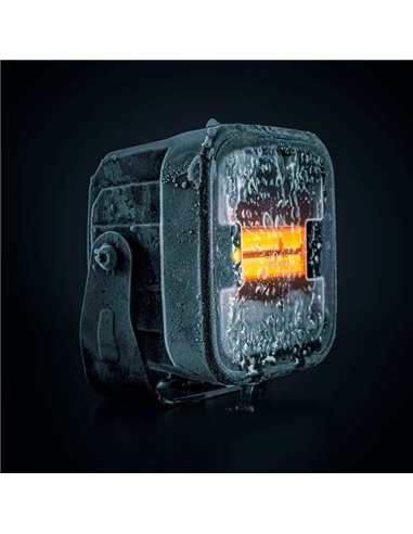Luz de trabajo LED calefactada SIBERIA XP HEAT para climas fríos, 70W 370Lm 5700K, alcance 68m