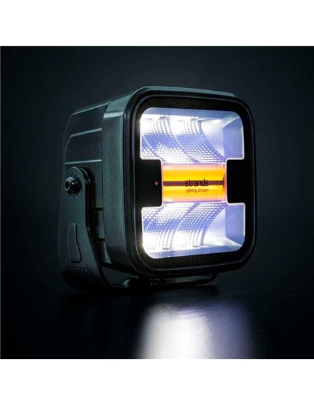 Luz de trabajo LED calefactada SIBERIA XP HEAT para climas fríos, 70W 370Lm 5700K, alcance 68m