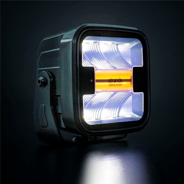Luz de trabajo LED calefactada SIBERIA XP HEAT para climas fríos, 70W 370Lm 5700K, alcance 68m