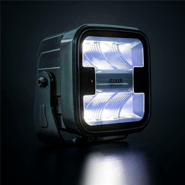 SIBERIA XP HEAT Luz de trabalho LED aquecida para climas frios, 70 W, 370 Lm, 5700 K, alcance de 68 m