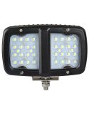 Faro LED rectangular doble muy potente 5.420Lm Swivel 10V 30V 108W Angulo 90º