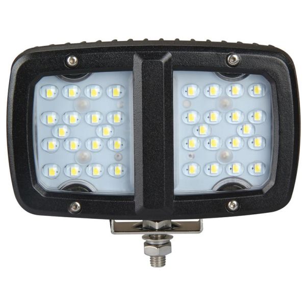 Faro LED rectangular doble muy potente 5.420Lm Swivel 10V 30V 108W Angulo 90º