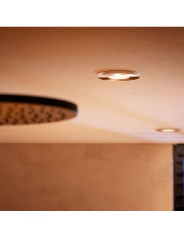 Pacote com 3 fotos LED Xamento luz laranja de alumínio | LeonLeds