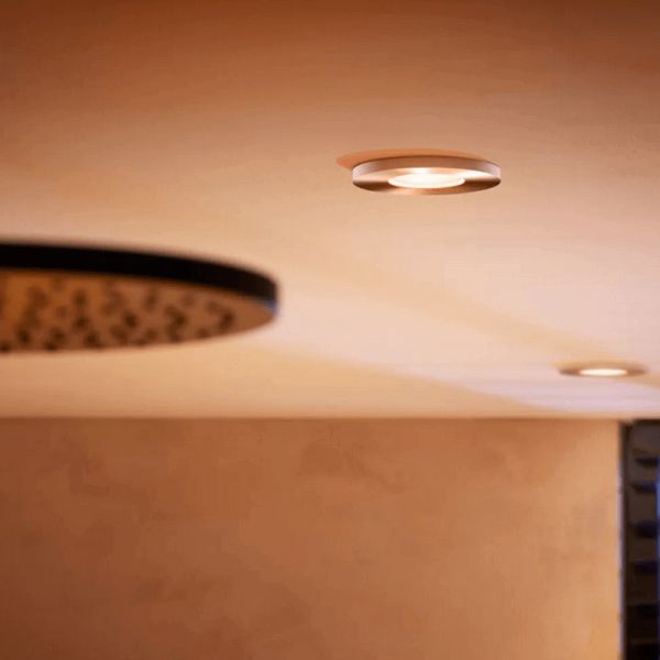 Pack 3 fotos LED Xamento aluminio luz naranja| LeonLeds