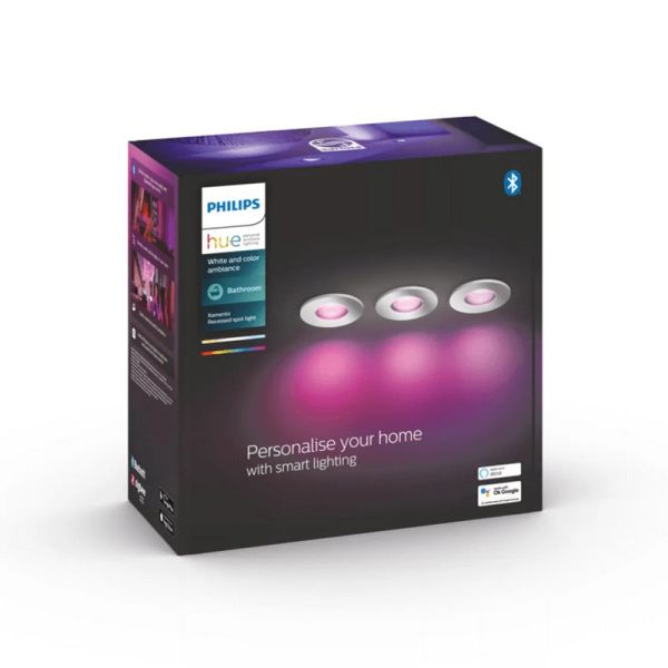 Pack 3 fotos LED Xamento aluminio caja producto| LeonLeds