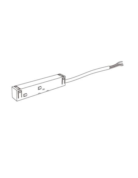 Alimentador Final Carril magnético (Módulo conexión) Magneto medidas