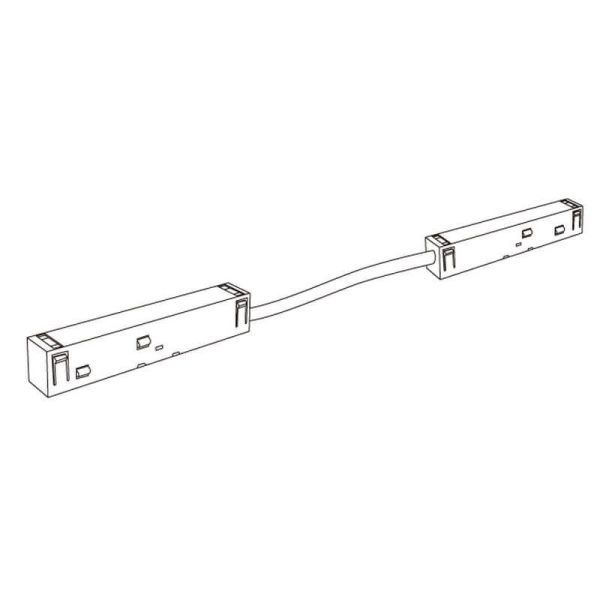 Trilho magnético de alimentação intermediária (conexão entre trilhos) Medições magneto