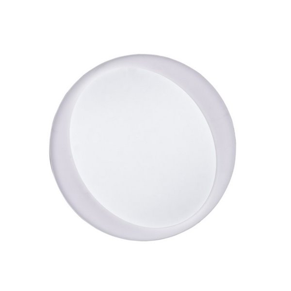 Plafón de techo LED redondo 48,5cm ZETA 24W 2500lm, regulable 2700 - 6500K con mando IP20 Blanco