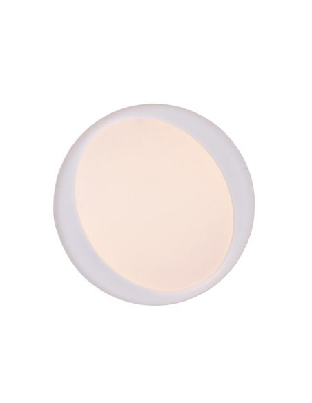 Plafón de techo LED redondo 48,5cm ZETA 24W 2500lm, regulable 2700 - 6500K con mando IP20 Blanco
