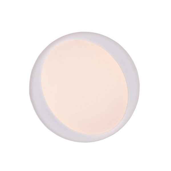 Plafón de techo LED redondo 48,5cm ZETA 24W 2500lm, regulable 2700 - 6500K con mando IP20 Blanco