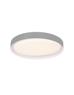 Plafón de techo LED redondo 48,5cm ZETA 24W 2500lm, regulable 2700 - 6500K con mando IP20 Blanco