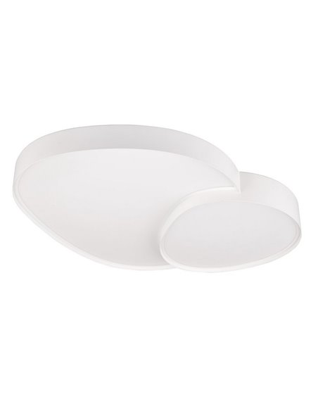 Luminária de teto LED RISE 77cm 45W 5300lm 2700-6500K com função de memória e luz noturna IP20 branca