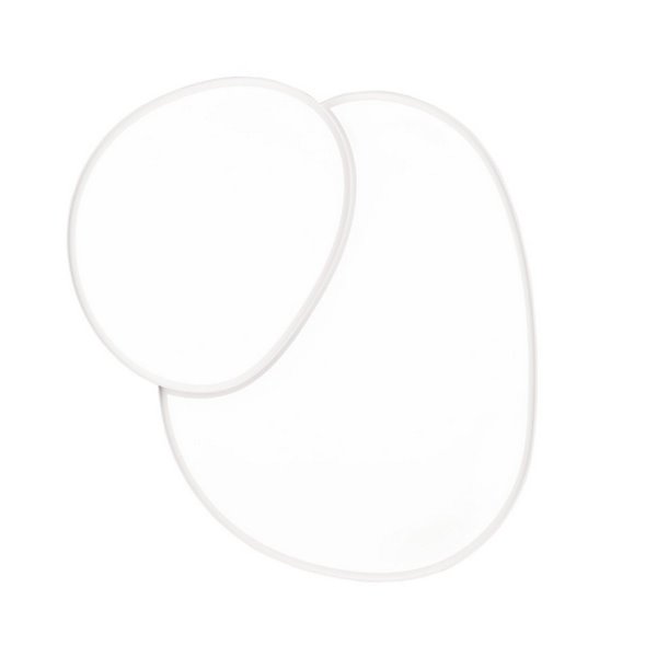 Plafonnier LED RISE 77 cm 45 W 5 300 lm 2 700-6 500 K à intensité variable avec fonction mémoire et veilleuse IP20 Blanc