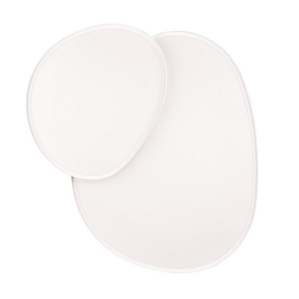Plafón LED regulable para techo RISE 77cm 45W 5300lm 2700 - 6500K, función memoria y luz de noche IP20 Blanco