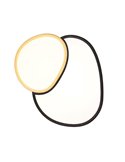 Plafón LED para techo 43,5cm RISE 21W 2400lm regulable 2700 - 6500K IP20 función memoria y luz de noche Negro-oro