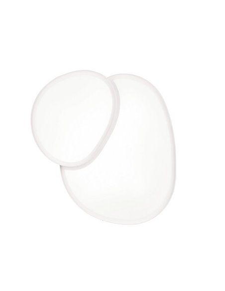 Plafonnier LED 43,5 cm RISE 21 W 2400 lm, fonction mémoire et veilleuse dimmable 2700 - 6500 K IP20 Blanc