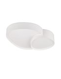 Plafón para techo LED 43,5cm RISE 21W 2400lm, función memoria y luz de noche regulable 2700 - 6500K IP20 Blanco
