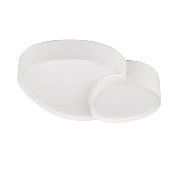 Plafón para techo LED 43,5cm RISE 21W 2400lm, función memoria y luz de noche regulable 2700 - 6500K IP20 Blanco