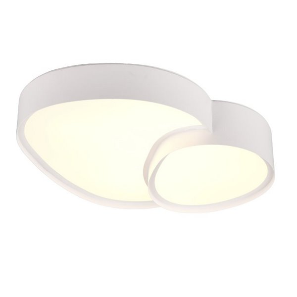 Plafón para techo LED 43,5cm RISE 21W 2400lm, función memoria y luz de noche regulable 2700 - 6500K IP20 Blanco