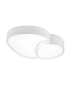 Plafonnier LED 43,5 cm RISE 21 W 2400 lm, fonction mémoire et veilleuse dimmable 2700 - 6500 K IP20 Blanc 2