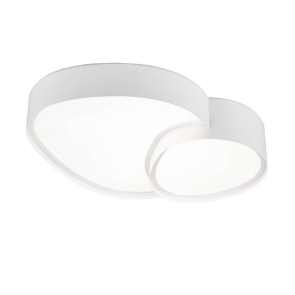 Plafón para techo LED 43,5cm RISE 21W 2400lm, función memoria y luz de noche regulable 2700 - 6500K IP20 Blanco