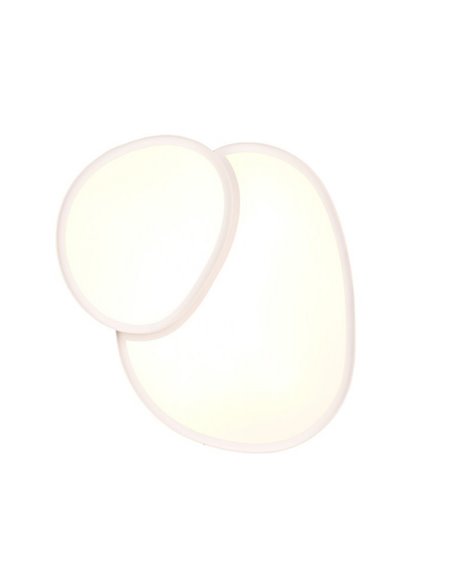 Plafón para techo LED 43,5cm RISE 21W 2400lm, función memoria y luz de noche regulable 2700 - 6500K IP20 Blanco