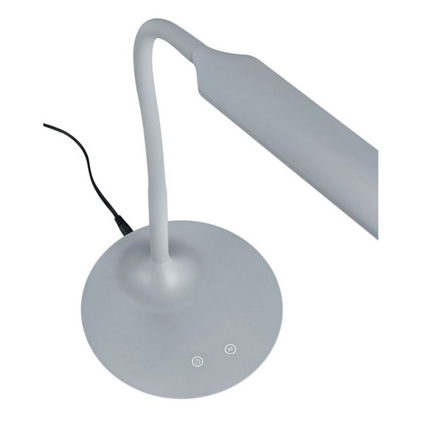 Luminária de mesa LED POLO, estilo flexo, 4 níveis de luz ajustáveis, 5W 550lm, 3000+4000+5000K IP20
