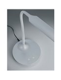 Luminária de mesa LED POLO, estilo flexo, 4 níveis de luz ajustáveis, 5W 550lm, 3000+4000+5000K IP20