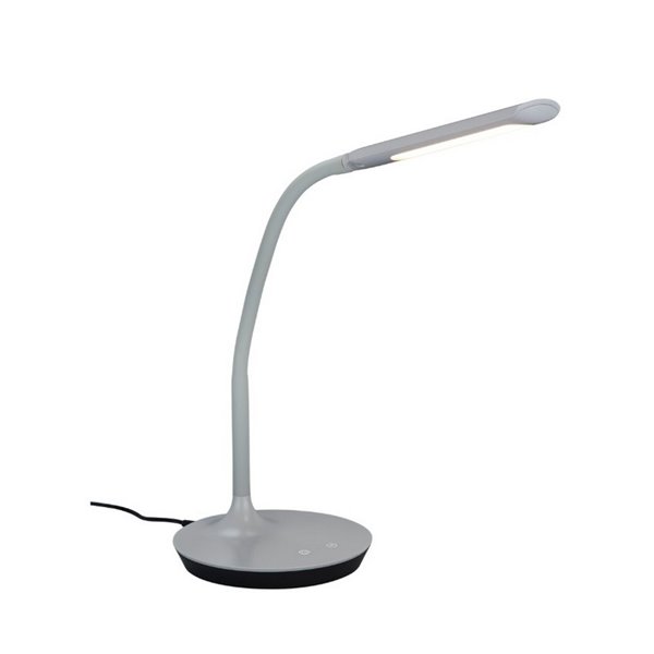 Lámpara de sobremesa LED POLO estilo flexo 4 niveles de luz ajustable 5W 550lm, 3000+4000+5000K IP20