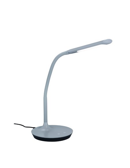 Lámpara de sobremesa LED POLO estilo flexo 4 niveles de luz ajustable 5W 550lm, 3000+4000+5000K IP20