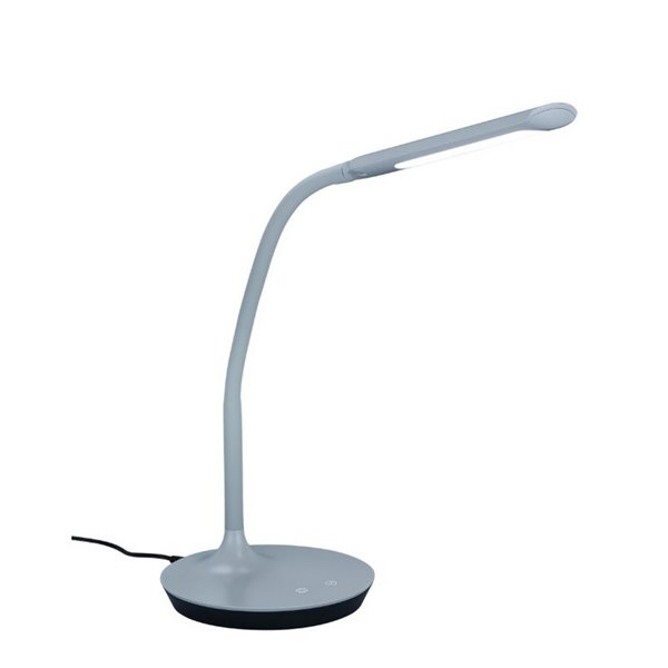 Lámpara de sobremesa LED POLO estilo flexo 4 niveles de luz ajustable 5W 550lm, 3000+4000+5000K IP20