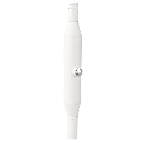 Lámpara de pie LED MONZA brazo flexible y ajustable 12W ·1400lm, regulable 2300+3000+4000K IP20 Blanco