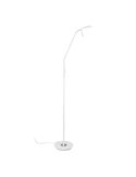 Lampadaire LED MONZA avec bras flexible et réglable, 12W, 1400lm, dimmable, 2300+3000+4000K, IP20, blanc