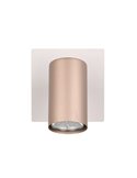 Foco de techo o aplique de pared MARLEY bombilla excl. 1x GU10 max. 25W Marrón-Beige