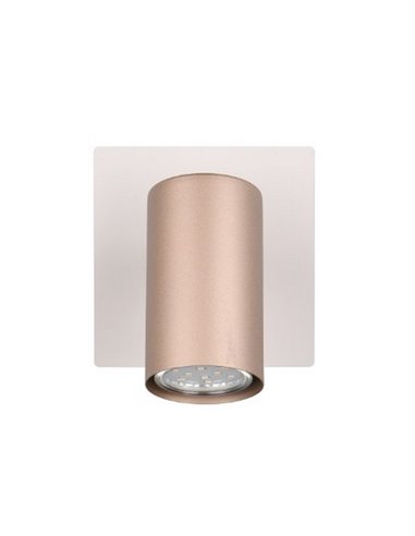 Spot de plafond ou applique murale MARLEY ampoule excl. 1x GU10 max. 25W Marron-Beige