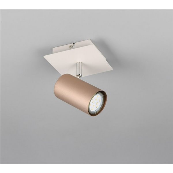 Holofote de teto ou lâmpada de parede MARLEY excl. 1x GU10 máx. 25W Marrom-Bege