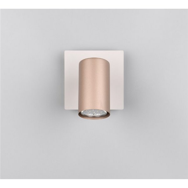 Spot de plafond ou applique murale MARLEY ampoule excl. 1x GU10 max. 25W Marron-Beige