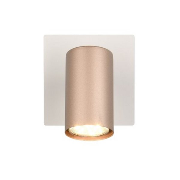 Spot de plafond ou applique murale MARLEY ampoule excl. 1x GU10 max. 25W Marron-Beige